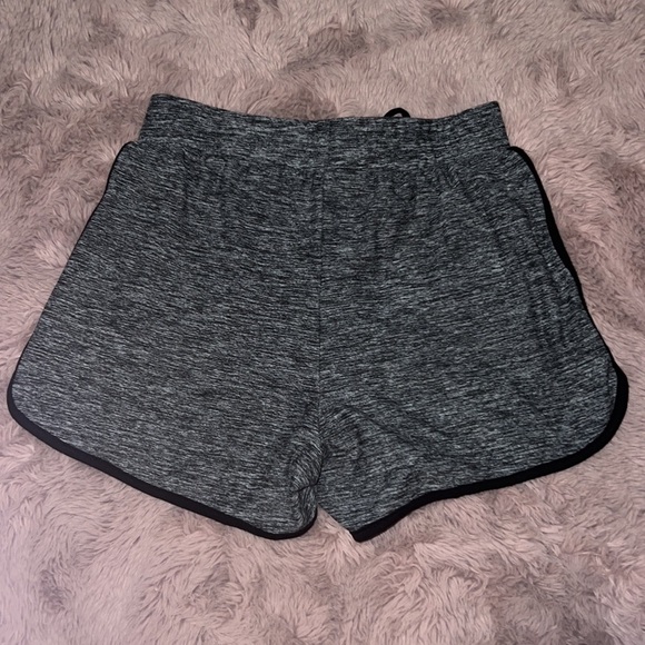 XS Black gray athletic loungewear short gym shorts drawstring PE sports bottoms​ - Picture 4 of 7
